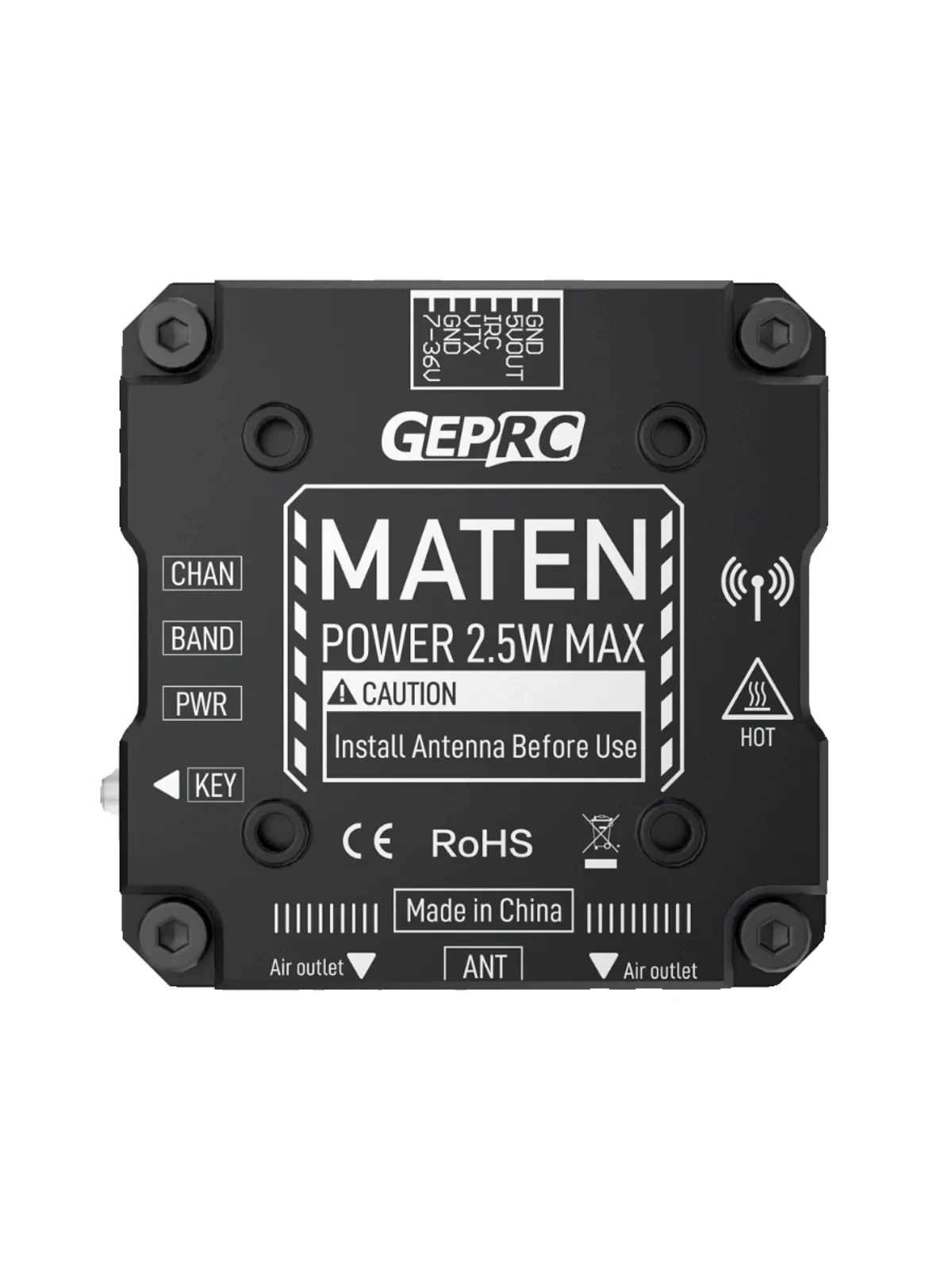 Geprc matin 5.8g 2.5w vtx pro  - Foxeer Reaper Extreme 2.5W Vtx avaliação e preço