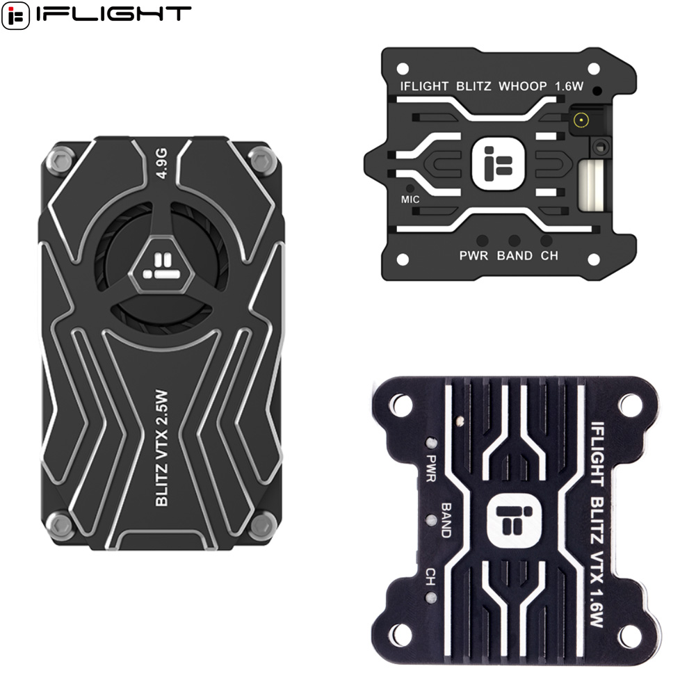 Iflight BLITZ Whoop 5.8G/4.9G  - Iflight Blitz 1.6W 5.8G Vtx avaliação e preço